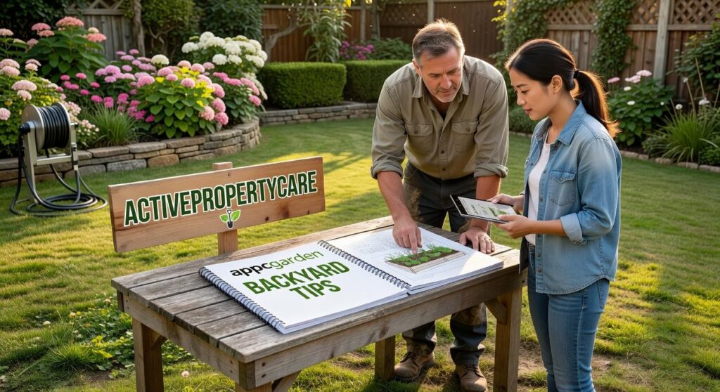 appcgarden backyard tips from activepropertycare