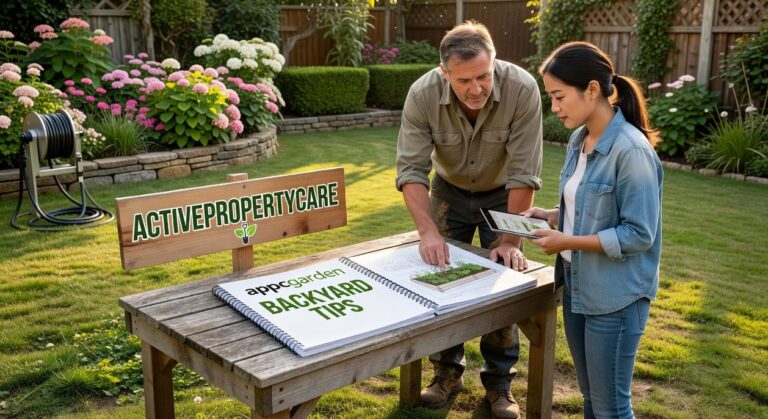 appcgarden backyard tips from activepropertycare