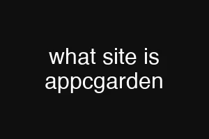 what site is appcgarden